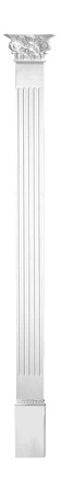 Комплект DK-82210-SET1: пилястра DK-82210, капитель DK-82211, основание DK-82212