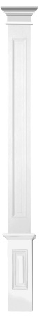 Комплект DK-82240-SET2: пилястра DK-82240, капитель DK-82231A, основание DK-82232