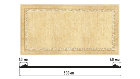 Декоративное панно DECOMASTER D3060-5 (600*300*18мм)