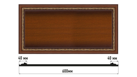 Декоративное панно DECOMASTER D3060-51 (600*300*18мм)