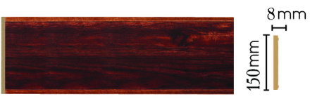 Декоративная панель DECOMASTER B15-1084 (150*9*2400мм)