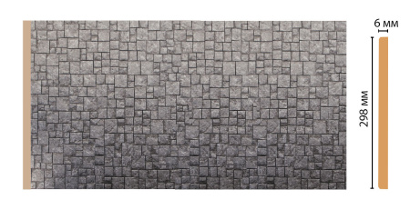 Декоративная панель DECOMASTER R30-31 (298*6*2400мм)