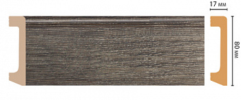 Плинтус напольный DECOMASTER D232-86 ШК/14 (100*22*2400 мм)
