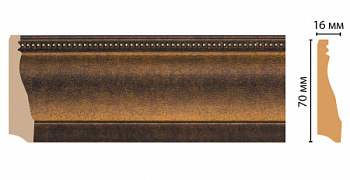 Плинтус напольный DECOMASTER 193-56 (70*16*2400мм)