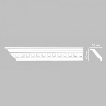 Плинтус потолочный с рисунком DECOMASTER 95126 (60*55*2400мм)