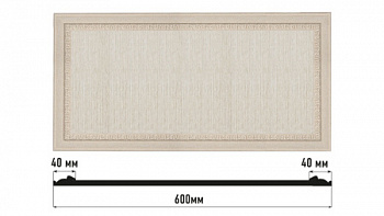 Декоративное панно DECOMASTER D3060-19D (600*300*18мм)