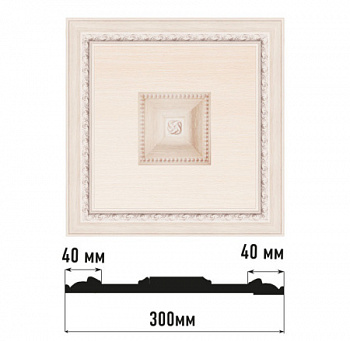 Декоративное панно DECOMASTER D31-14 (300*300*32мм)