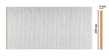 Декоративная панель DECOMASTER G20-19 (200*6*2400мм)