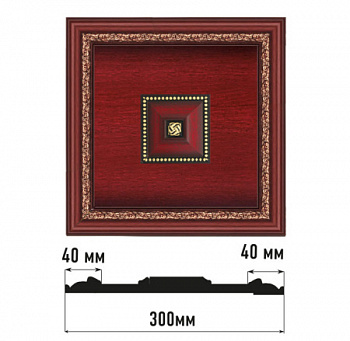 Декоративное панно DECOMASTER D31-52 (300*300*32мм)