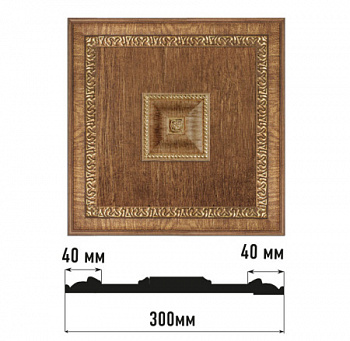 Декоративное панно DECOMASTER D31-3 (300*300*32мм)
