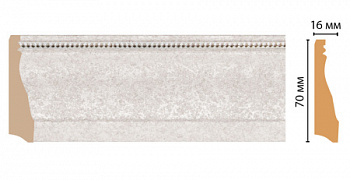 Плинтус напольный DECOMASTER 193-19D ДМ (70*16*2400 мм)