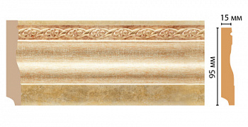 Плинтус напольный DECOMASTER 153-933 (95*12*2400мм)