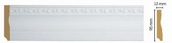 Плинтус напольный DECOMASTER 153-115 ДМ (95*12*2400 мм)