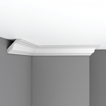 Плинтус потолочный гладкий DECOMASTER DP-336 (65*65*2400мм)