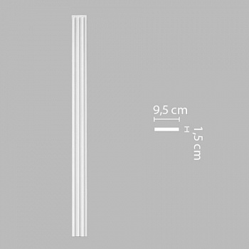 Пилястра DECOMASTER DK-199 (95*2000*18мм)
