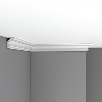 Плинтус потолочный гладкий DECOMASTER 96686F гибкий (50*38*2400мм)