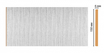 Декоративная панель DECOMASTER G15-19 (150*6*2400мм)