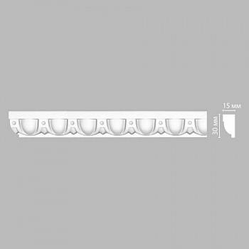 Молдинг с рисунком DECOMASTER DT-8015 (30*15*2400мм)