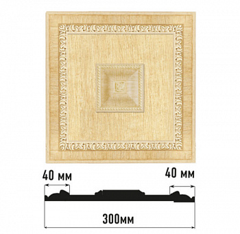 Декоративное панно DECOMASTER D31-5 (300*300*32мм)