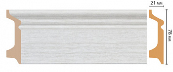 Плинтус напольный DECOMASTER D122-1070ДМ  (78*21*2400мм)