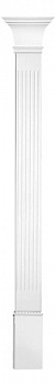 Комплект DK-82220-SET3: пилястра DK-82220, капитель DK-82223, основание DK-82222
