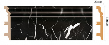 Плинтус напольный DECOMASTER D233-78ДМ (120*23*2400 мм)