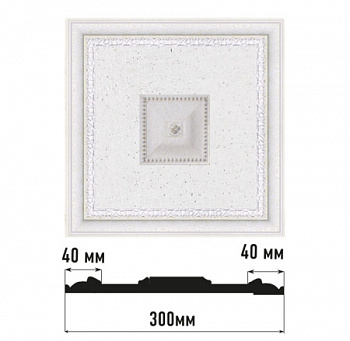 Декоративное панно DECOMASTER D31-42 (300*300*32мм)