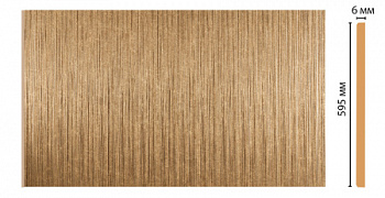 Декоративная панель DECOMASTER G60-17 (595*6*2400мм)